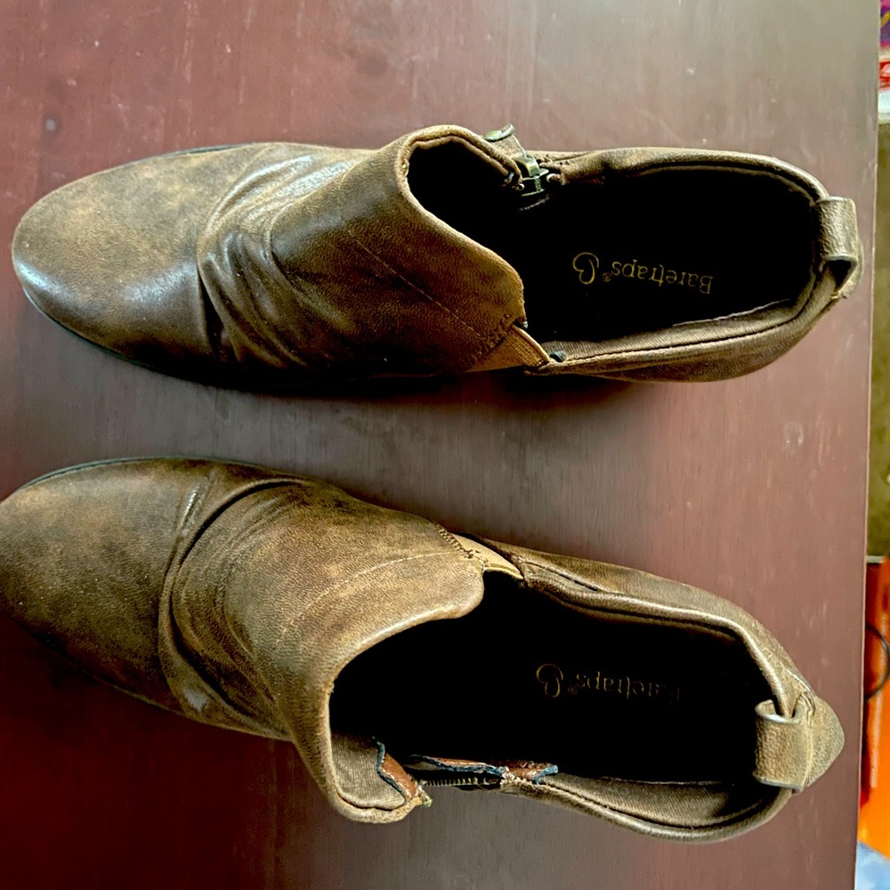 Brown Booties.